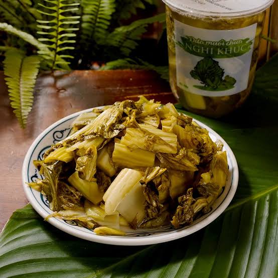 Dưa cải bẹ muối