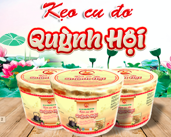 Kẹo cu đơ Quỳnh Hội