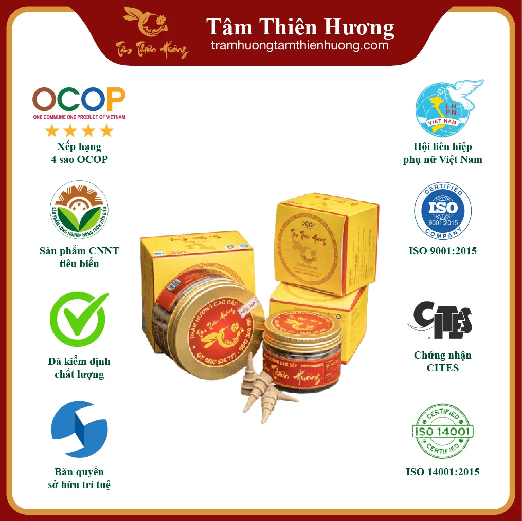 Nụ Trầm Cao Cấp Hộp 30 viên