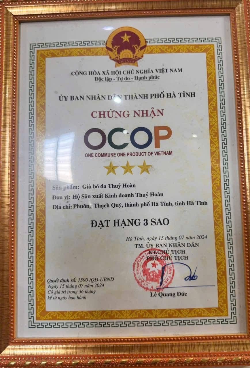 Giò bó da Thủy Hoàn