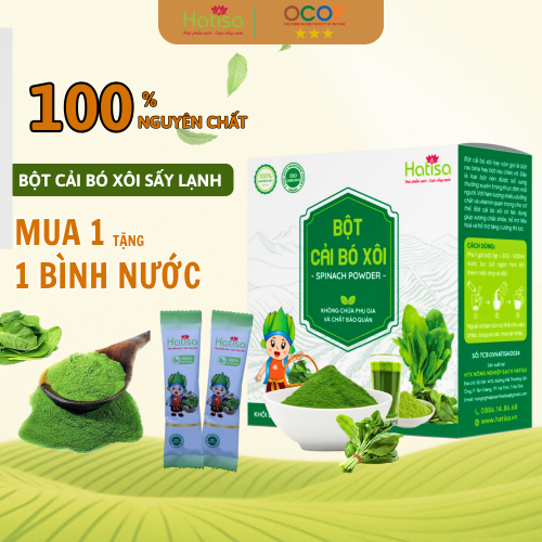 Bột cải bó xôi