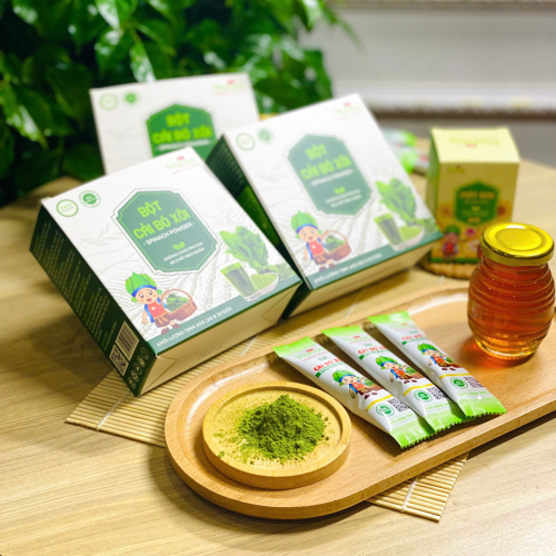 Bột cải bó xôi